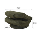 座椅子 回転 リクライニング フロアチェア ハイバック リクライナー 【納期A】【azm-thc-201】