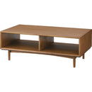 センターテーブル 収納スペース オープンラック 棚 木製 おしゃれ デザイン 木目 柄 北欧 ナチュラル カントリー ローテーブル リビングテーブル 座卓 【納期A】【azm-tim-31】