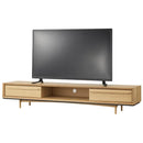 テレビボード 幅180cm TVボード テレビ台 TV台 ローボード おしゃれ 引き出し 2杯 天然木 オープンラック 北欧 スタイリッシュ モダン ナチュラル カントリー 【納期A】【azm-tim-33】