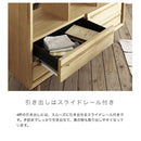 チェスト 木製 おしゃれ 北欧 オープンラック 引き出し スライドレール 収納棚 シンプル デザイン インテリア 家具 収納 棚 【納期A】【azm-tim-35】