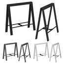 テーブル用脚 足 単品 スチール製 おしゃれ スタイリッシュ モダン インダストリアル かっこいい ブラック 黒 シルバー 銀色 ホワイト 白 【納期A】【azm-tl-111】