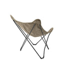 椅子 折りたたみ 折り畳み チェア アウトドア キャンプ バーベキュー レジャー コンパクト おしゃれ インダストリアル 無骨 かっこいい スチール脚 屋外 【納期B】【azm-toe-120】