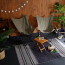 椅子 折りたたみ 折り畳み チェア アウトドア キャンプ バーベキュー レジャー コンパクト おしゃれ インダストリアル 無骨 かっこいい スチール脚 屋外 【納期B】【azm-toe-120】