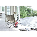 椅子 折りたたみ 折り畳み チェア アウトドア キャンプ バーベキュー レジャー コンパクト おしゃれ インダストリアル 無骨 かっこいい スチール脚 屋外 【納期B】【azm-toe-120】