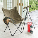 椅子 折りたたみ 折り畳み チェア アウトドア キャンプ バーベキュー レジャー コンパクト おしゃれ インダストリアル 無骨 かっこいい スチール脚 屋外 【納期B】【azm-toe-120】