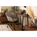 デスクチェア おしゃれ キャスター付き スタイリッシュ 黒 ブラック グレー オフィスチェア 椅子 昇降 高さ調節 在宅 テレワーク リモート パーソナルチェア 【納期A】【azm-toe-121】