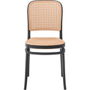 ダイニングチェア おしゃれ ブラック 黒 グリーン 緑 レッド 赤 ホワイト 白 椅子 北欧 モダン シンプル 肘掛けなし スタッキング可能 重ねられる 背もたれ 【納期A】【azm-toe-129】