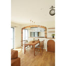 ダイニングチェア 1脚 椅子 チェアー ダイニング 北欧 おしゃれ シンプル スリム 天然木 肘なし ひじ掛け無し カントリー ナチュラル 【納期A】【azm-tos-329】