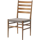 ダイニングチェア 1脚 椅子 チェアー ダイニング 北欧 おしゃれ シンプル スリム 天然木 肘なし ひじ掛け無し カントリー ナチュラル 【納期A】【azm-tos-329】