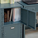 チェスト 2段 スチール 金属 ロッカー キャスター付き おしゃれ 【納期A】【azm-tpn-30gr】