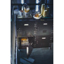 チェスト 4段 スチール 金属 ロッカー キャスター付き スタイリッシュ 【納期A】【azm-tpn-31gr】