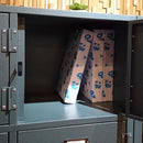 チェスト 4段 スチール 金属 ロッカー キャスター付き スタイリッシュ 【納期A】【azm-tpn-31gr】