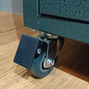 チェスト 4段 スチール 金属 ロッカー キャスター付き スタイリッシュ 【納期A】【azm-tpn-31gr】