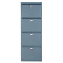 シューズラック 薄型 省スペース 収納 マガジンラック スリム 【納期A】【azm-tpn-34gr】