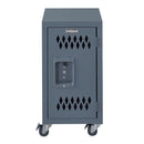 チェスト キャスター付き ロッカー 小型 デスク横 小さいサイズ ミニ かわいい おしゃれ 収納ボックス 収納棚 扉付き スチール 金属製 【納期A】【azm-tpn-40】