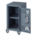 チェスト キャスター付き ロッカー 小型 デスク横 小さいサイズ ミニ かわいい おしゃれ 収納ボックス 収納棚 扉付き スチール 金属製 【納期A】【azm-tpn-40】