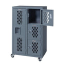 ロッカー 収納 棚 ローチェスト スチール製 キャスター付き 【納期A】【azm-tpn-41】