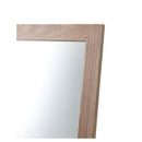 スタンドミラー 姿見 鏡 シンプル 木製 ウッドフレーム インテリア 全身 北欧 カントリー ナチュラル 【納期A】【azm-tsm-44】