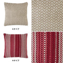 クッション コットン インテリア おしゃれ インド製 布製クッション ファブリッククッション キリム柄 幾何学模様 【納期B】【azm-ttc-337】