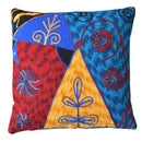 クッション インテリア デザイン おしゃれ カフェ 45×45cm 正方形 リゾート風 アジアン 枕 まくら 【納期B】【azm-ttc-346】