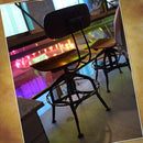 ダイニングチェア インダストリー おしゃれ かっこいい 椅子 昇降式 【納期A】【azm-ttf-424】