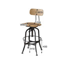 カウンターチェアー バーチェア 椅子 昇降式 レトロ アンティーク 木目 【納期A】【azm-ttf-524】