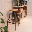 カウンターチェア 木製 バーカウンターチェア 北欧 昇降 スツール 椅子 【納期A】【azm-ttf-525】