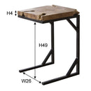 サイドテーブル 木製 おしゃれ ベッドサイドテーブル ソファサイドテーブル 天然木 アンティーク風 【納期A】【azm-ttf-904】