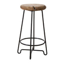 スツール 椅子 木製 アンティーク調 ビンテージ風 天然木 おしゃれ レトロ 【納期A】【azm-ttf-905b】