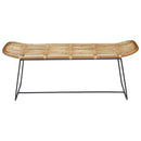 ベンチ 2人掛け チェアー 椅子 アジアン リゾート風 【納期A】【azm-ttf-923】