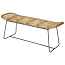 ベンチ 2人掛け チェアー 椅子 アジアン リゾート風 【納期A】【azm-ttf-923】