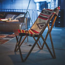 折りたたみチェア 椅子 アウトドア キャンプ 屋外 庭 ベランダ リビング キリム柄 【納期A】【azm-ttf-925】