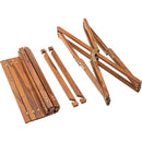 テーブル 折りたたみ 折畳み ロールトップ カフェテーブル サイドテーブル 持ち運び 携帯 アウトドア キャンプ bbq バーベキュー r天然木 木製 【納期A】【azm-ttf-926】