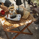 テーブル 折りたたみ アウトドア 持ち運び センターテーブル リビングテーブル ローテーブル 折り畳み 天板 キャンプ おしゃれ 【納期B】【azm-ttf-927】