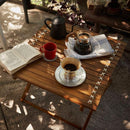 テーブル 折りたたみ アウトドア 持ち運び センターテーブル リビングテーブル ローテーブル 折り畳み 天板 キャンプ おしゃれ 【納期B】【azm-ttf-927】