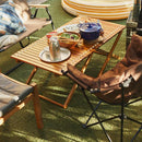 折りたたみテーブル アウトドア センターテーブル 持ち運び 折畳み テーブル ローテーブル リビング 屋内 屋外 キャンプ バーベキュー BBQ 木製 【納期A】【azm-ttf-928】