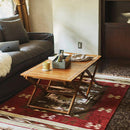 折りたたみテーブル アウトドア センターテーブル 持ち運び 折畳み テーブル ローテーブル リビング 屋内 屋外 キャンプ バーベキュー BBQ 木製 【納期A】【azm-ttf-928】