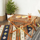 折りたたみテーブル アウトドア 屋外 キャンプ バーベキュー 簡易 折畳みテーブル 折り畳みテーブル 木製 天然木 ナチュラル ガーデニング 庭 テラス ベランダ 【納期B】【azm-ttf-929】