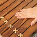 折りたたみテーブル アウトドア 屋外 キャンプ バーベキュー 簡易 折畳みテーブル 折り畳みテーブル 木製 天然木 ナチュラル ガーデニング 庭 テラス ベランダ 【納期B】【azm-ttf-929】