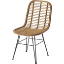 ダイニングチェア おしゃれ 木製 アジアン 韓国風 カントリー 北欧 ナチュラル ラタン 椅子 ダイニングチェアー 1脚 単品 インテリア 家具 【納期A】【azm-ttf-930】