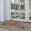 玄関マット 室内 ラグ 北欧 ネイティブ 柄 幾何学 モロッコ風 シャニール 【納期B】【azm-ttr-101】