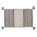 玄関マット 室内 ラグ 北欧 ネイティブ 柄 幾何学 モロッコ風 シャニール 【納期B】【azm-ttr-101】