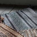 シャニールラグ 大きい ワイド マット 北欧 ネイティブ 柄 幾何学 モロッコ風 シャニール ラグ じゅうたん カーペット 【納期B】【azm-ttr-103】