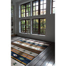 ラグ 170×230cm 長方形 ネイティブ柄 カジュアル アメリカン アメカジ おしゃれ インテリア アクセント カーペット マット ラグマット 絨毯 敷物 敷き物 【納期B】【azm-ttr-107】