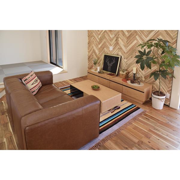 ラグ 170×230cm 長方形 ネイティブ柄 カジュアル アメリカン アメカジ おしゃれ インテリア アクセント カーペット マット ラグマット 絨毯 敷物 敷き物 【納期B】【azm-ttr-107】
