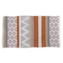 ラグ 長方形 75×45 マット ネイティブ柄 幾何学模様 【納期B】【azm-ttr-109】