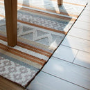 ラグ 190×130 長方形 マット 絨毯 ラグマット 幾何学 オシャレ 【納期A】【azm-ttr-111】