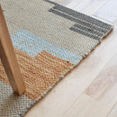 ラグ 190×130 長方形 マット 絨毯 ラグマット 幾何学 オシャレ 【納期A】【azm-ttr-111】