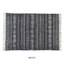 マット ラグ 170×120cm キリム柄 幾何学模様 長方形 インド製 ラグマット 敷き物 リビングラグ リビングマット 【納期B】【azm-ttr-114】