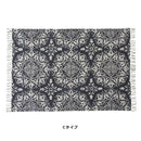 マット ラグ 170×120cm キリム柄 幾何学模様 長方形 インド製 ラグマット 敷き物 リビングラグ リビングマット 【納期B】【azm-ttr-114】